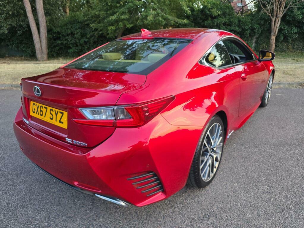 Lexus RC 500 5.0 Sun Roof Black #50