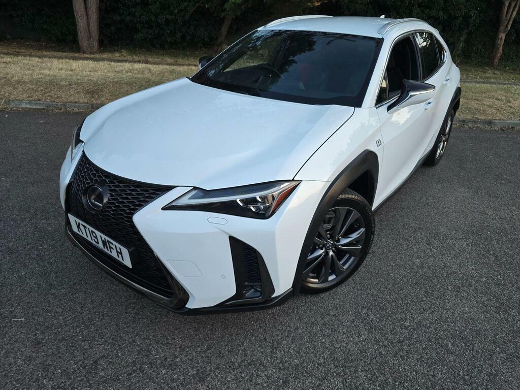 Lexus UX 2.0 300H F Sport Design Tech Suv White #4