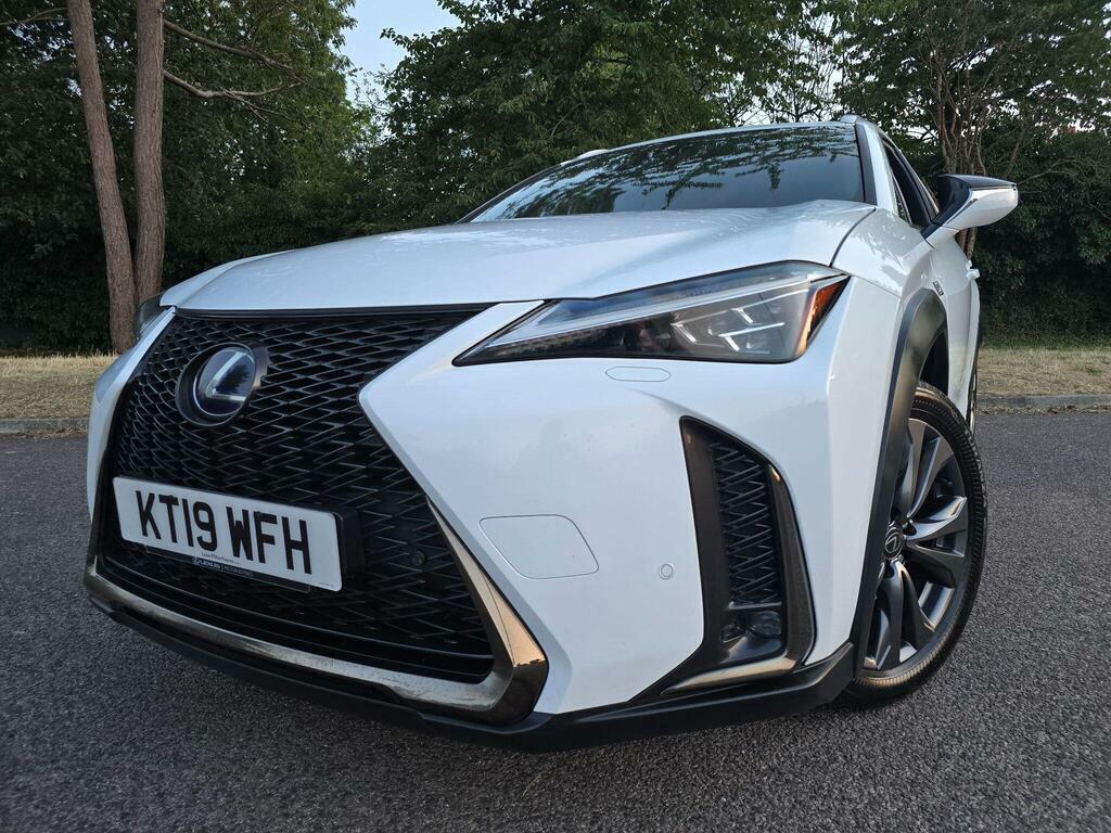 Lexus UX 2.0 300H F Sport Design Tech Suv White #3