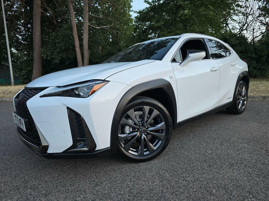 Lexus UX 2.0 300H F Sport Design Tech Suv White #6