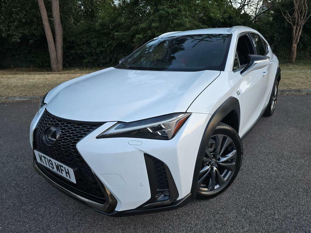 Lexus UX 2.0 300H F Sport Design Tech Suv White #2
