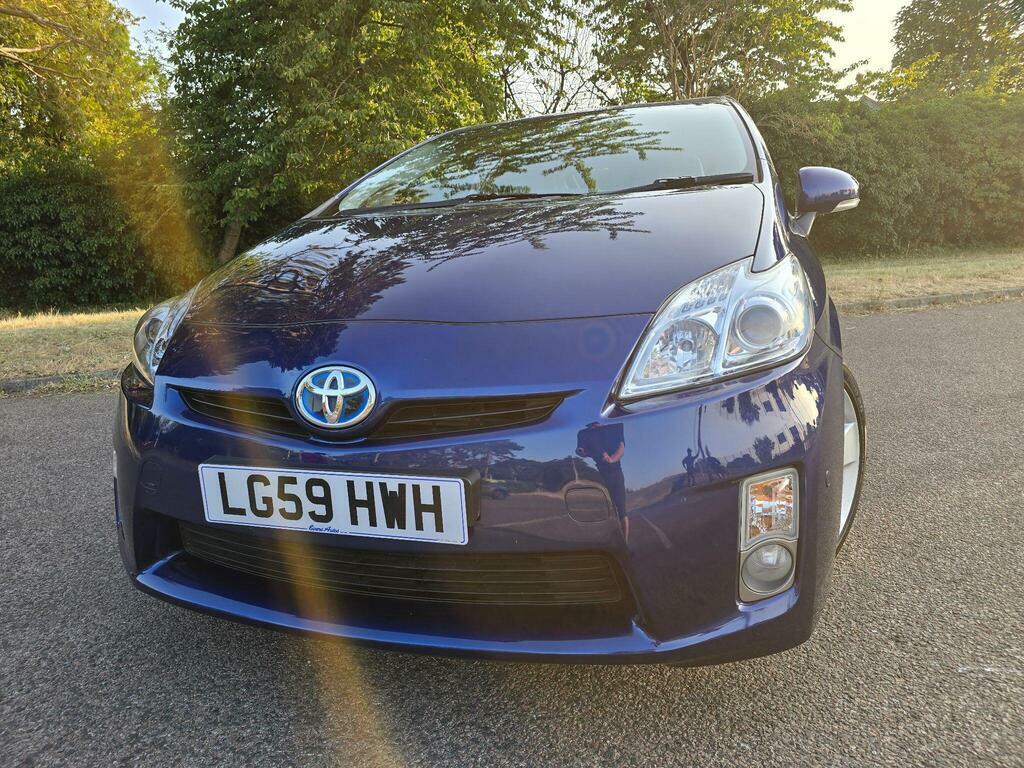 Toyota Prius 1.8 Vvt-h T Spirit Cvt Euro 5 S S Blue #4