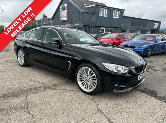 BMW 4 Series Gran Coupe 2015 2.0 418D Luxury Hatchback Eur Black
