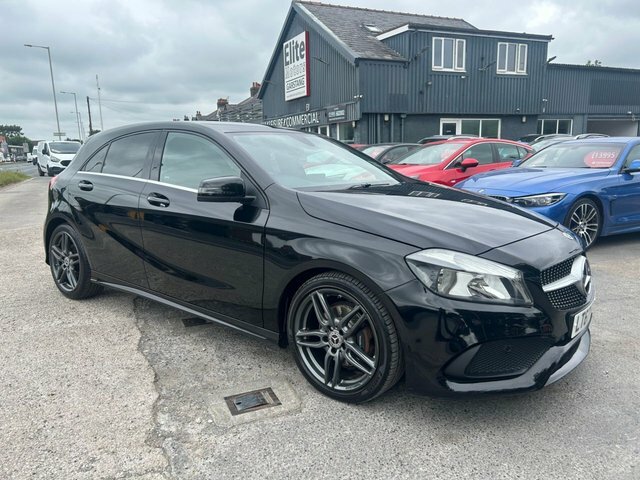 Mercedes-Benz A Class 2017 2.1 A200d Amg Line Hatchback 7G-dc Black