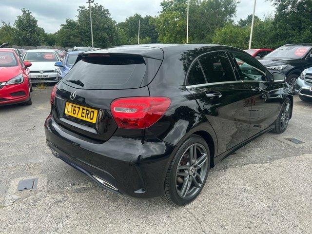 Mercedes-Benz A Class 2017 2.1 A200d Amg Line Hatchback 7G-dc Black #3