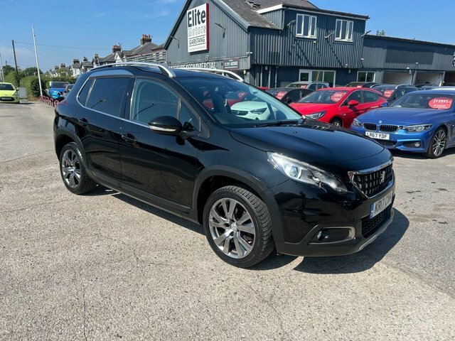 Peugeot 2008 2017 1.2 Puretech Allure Suv Eur Black