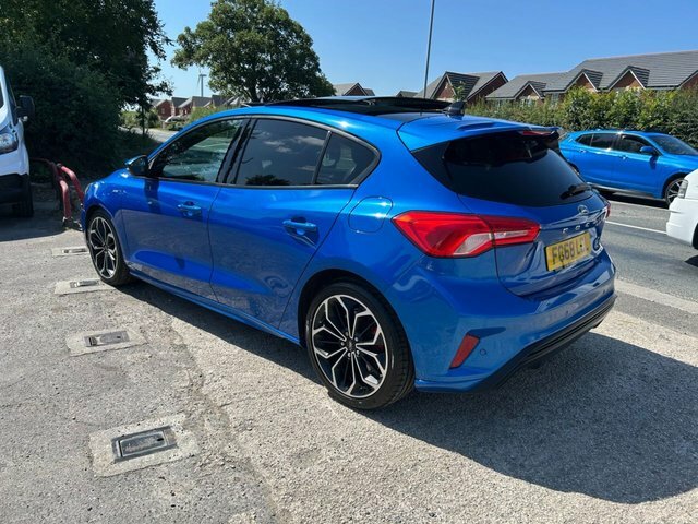 Ford Focus 2018 1.5T Ecoboost St-line X Hatchback FG68LCL Blue #2