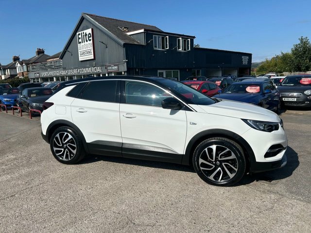 Vauxhall Grandland X 2019 1.2 Turbo Elite Nav Suv 6Sp White #2