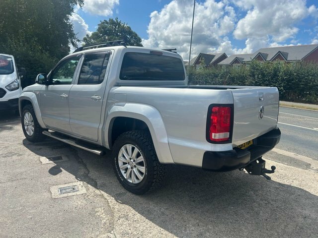 Volkswagen Amarok 2013 2.0 Bitdi Trendline Pickup Double Cab Die Silver #3