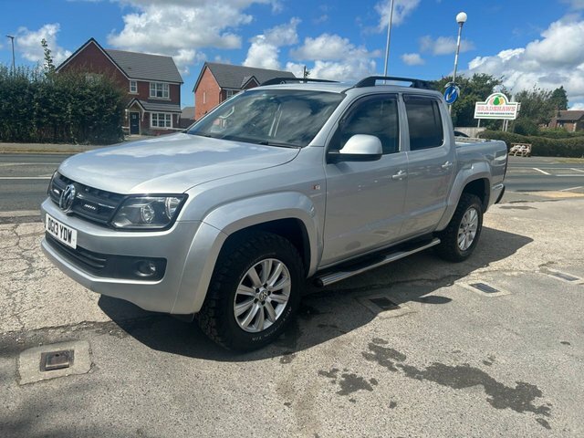 Volkswagen Amarok 2013 2.0 Bitdi Trendline Pickup Double Cab Die Silver