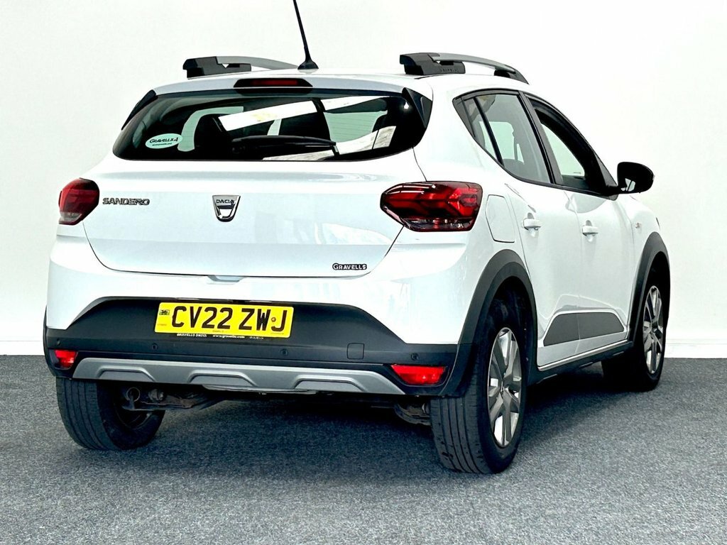 Dacia Sandero Stepway Hatchback White #3