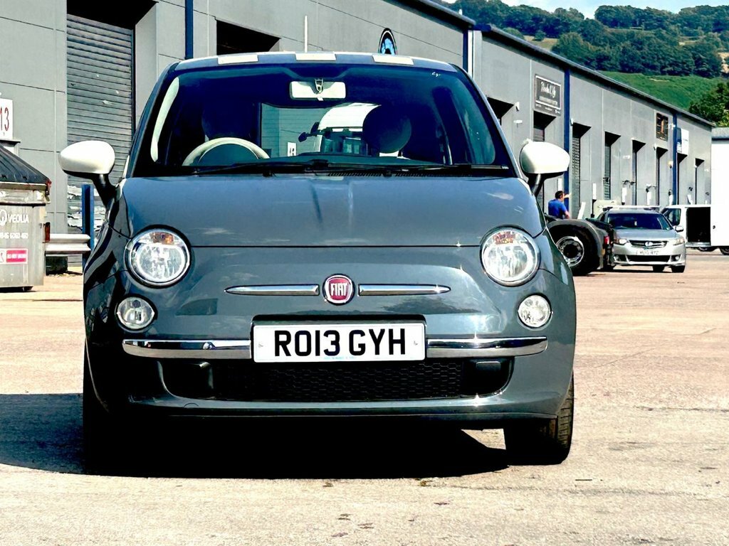 Fiat 500 Hatchback Grey #2