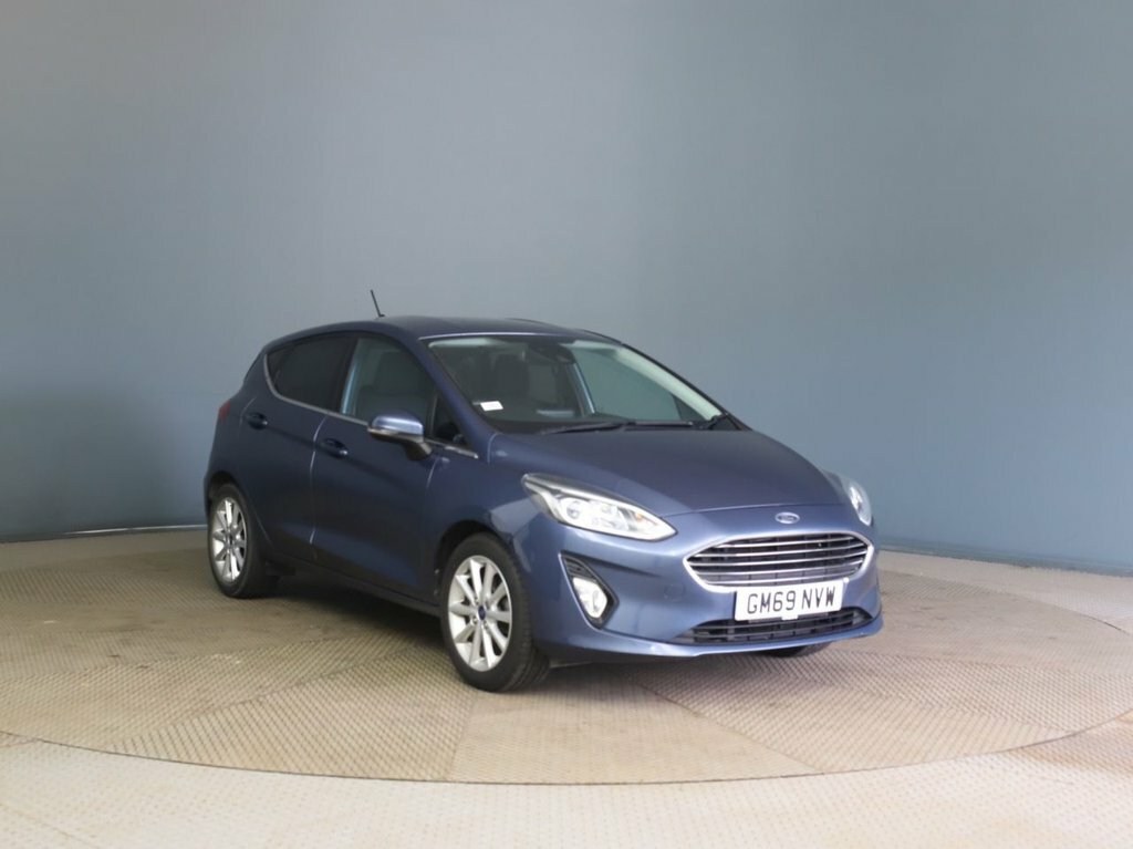 Ford Fiesta 1L Titanium Blue