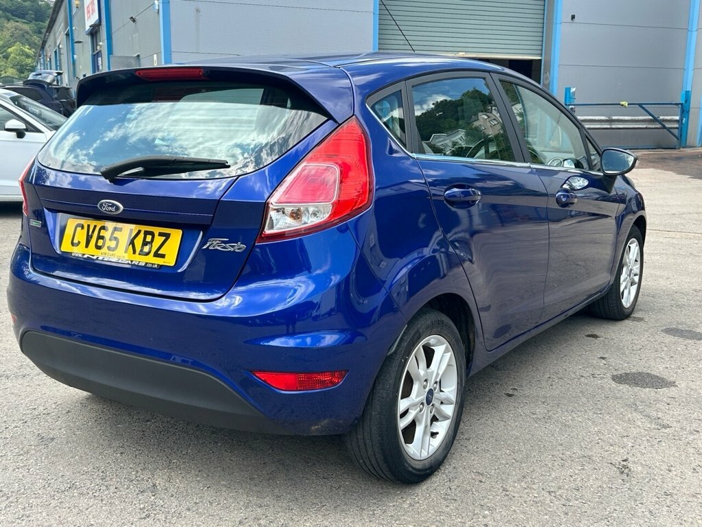 Ford Fiesta Hatchback CV65KBZ Blue #3