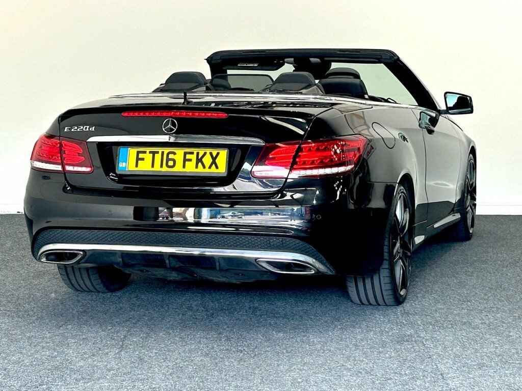 Mercedes-Benz E Class 2.1L Amg Line Edition Black #4