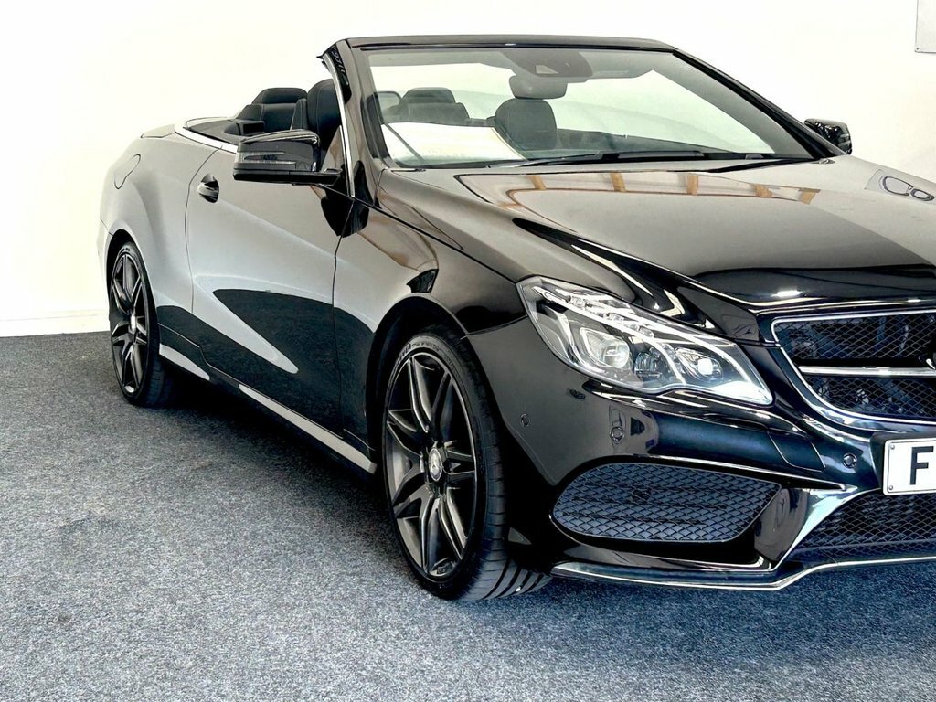 Mercedes-Benz E Class Mercedes E220d Amg Line Edition 7G-tronic Cabr White #7