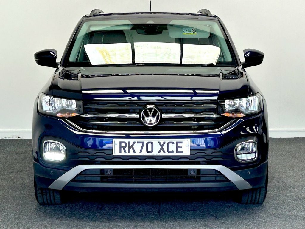 Volkswagen T-Cross Suv Blue #2