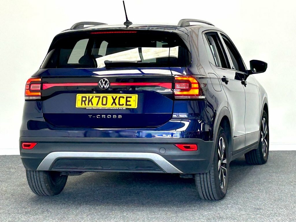 Volkswagen T-Cross Suv Blue #4