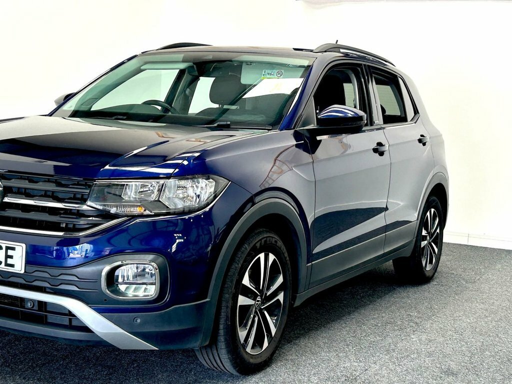 Volkswagen T-Cross Suv Blue #5