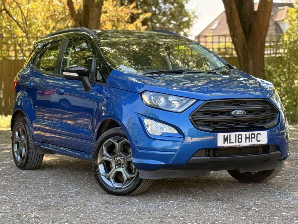 Ford Ecosport St-line Blue