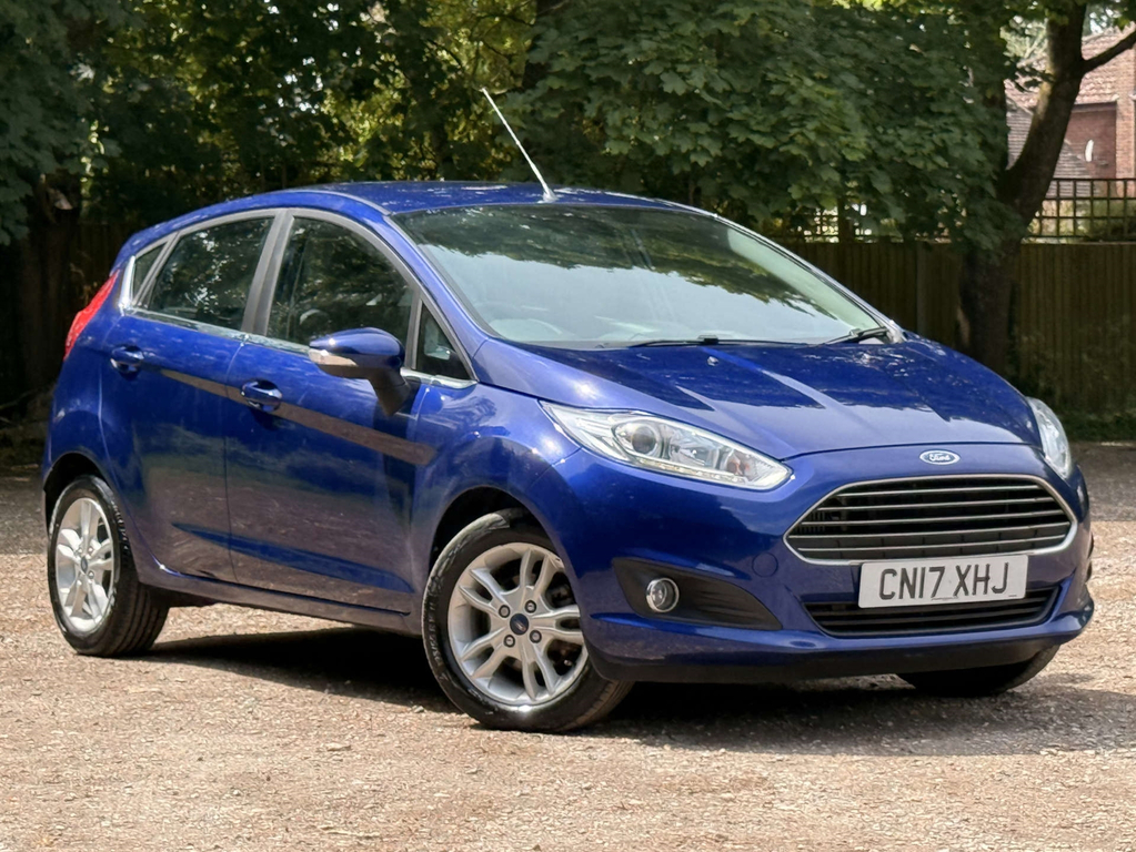 Ford Fiesta 1.0T Ecoboost Zetec Hatchback Euro 6 Blue