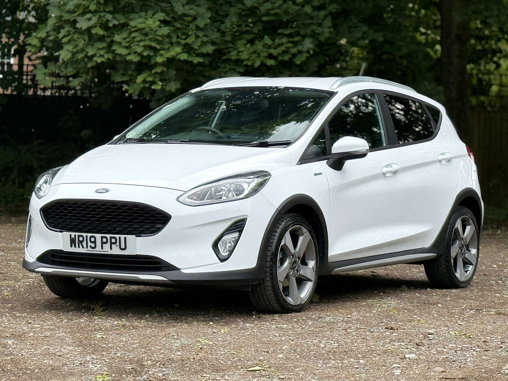 Ford Fiesta 1.0T Ecoboost Gpf Active 1 Hatchback WR19PPU White #2