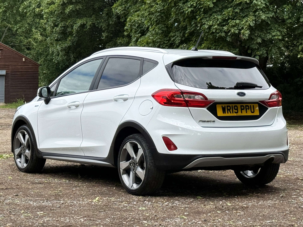 Ford Fiesta 1.0T Ecoboost Gpf Active 1 Hatchback WR19PPU White #6