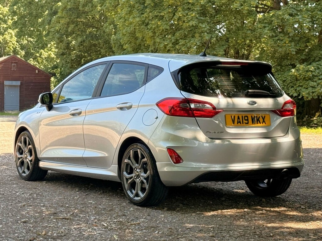 Ford Fiesta 1.0T Ecoboost Gpf St-line Hatchback VA19WKX Silver #6