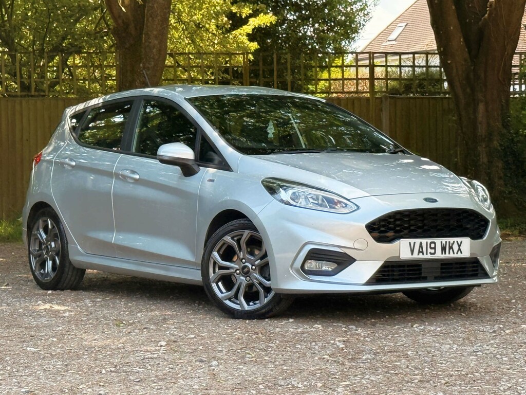 Ford Fiesta 1.0T Ecoboost Gpf St-line Hatchback Silver