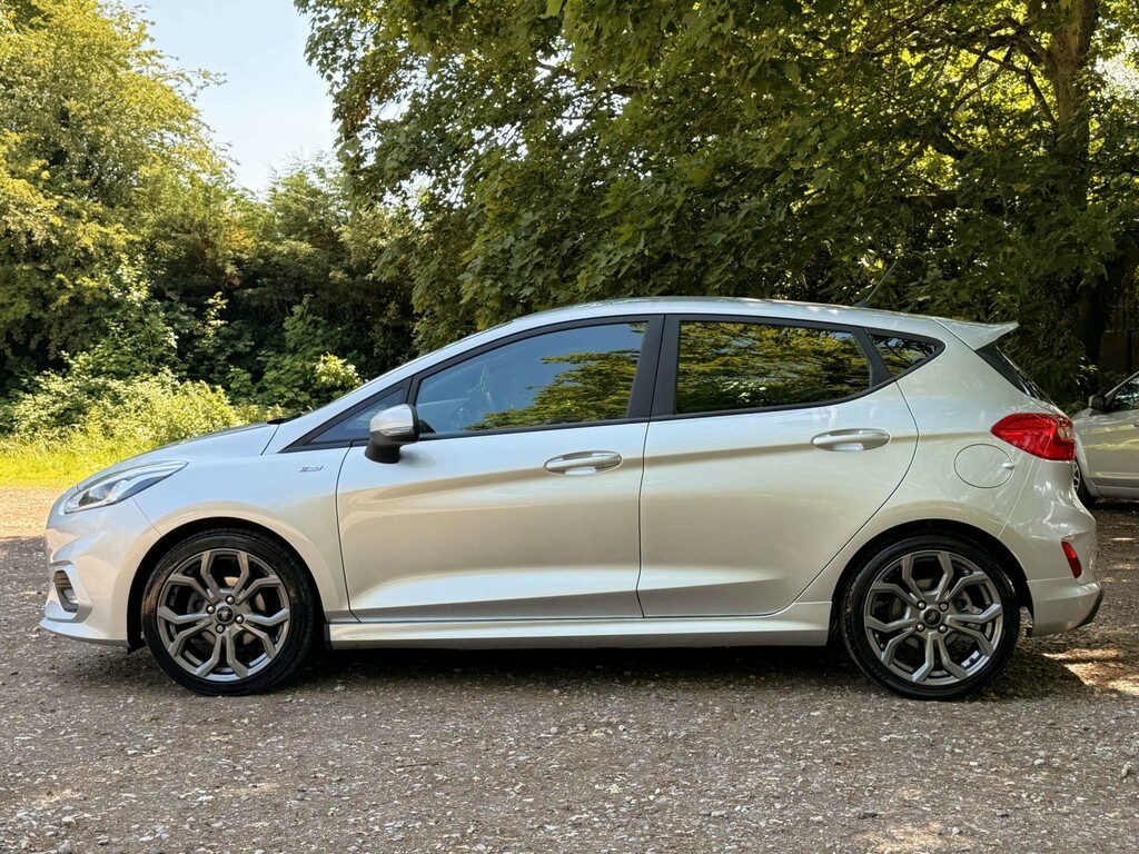Ford Fiesta 1.0T Ecoboost Gpf St-line Hatchback VA19WKX Silver #5