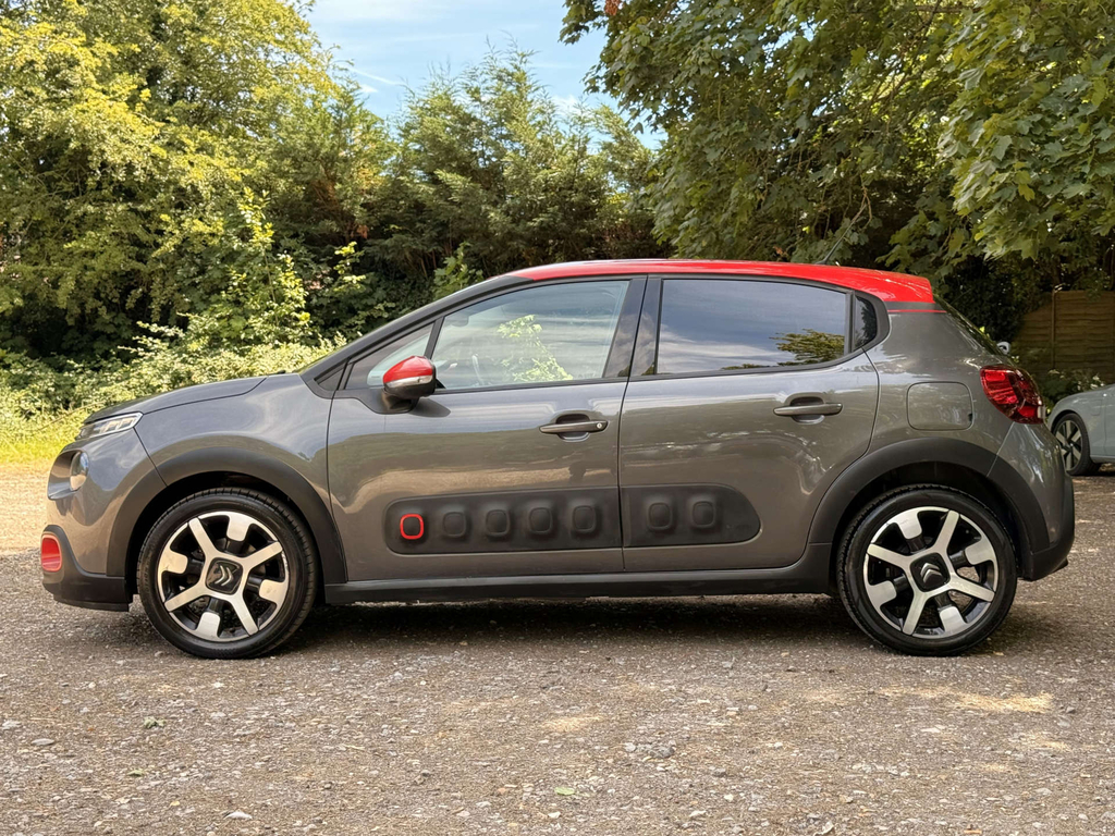 Citroen C3 Puretech Flair Nav Edition Hatchback HK18ZKS Grey #5