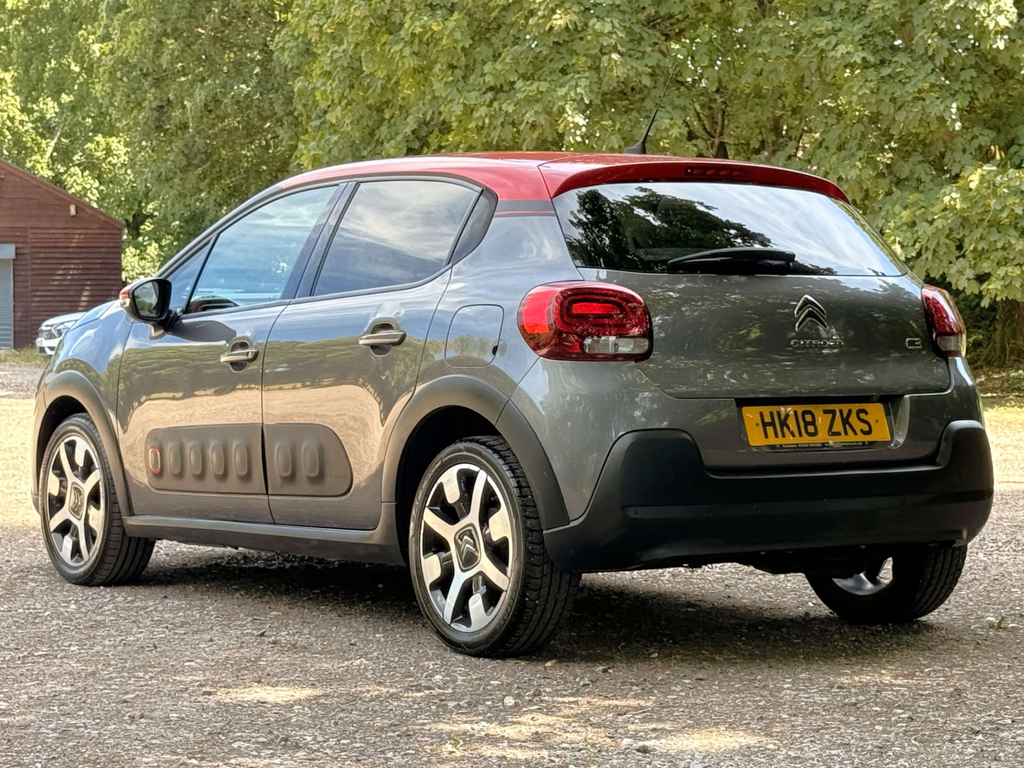 Citroen C3 Puretech Flair Nav Edition Hatchback HK18ZKS Grey #6