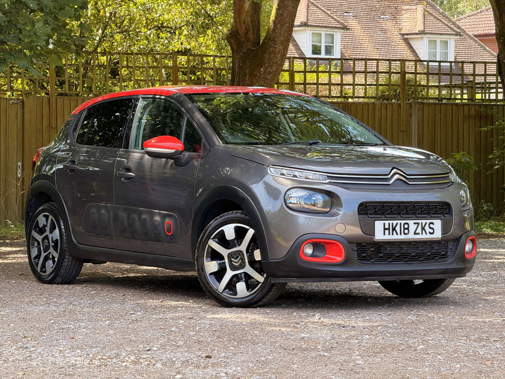 Citroen C3 Puretech Flair Nav Edition Hatchback Grey