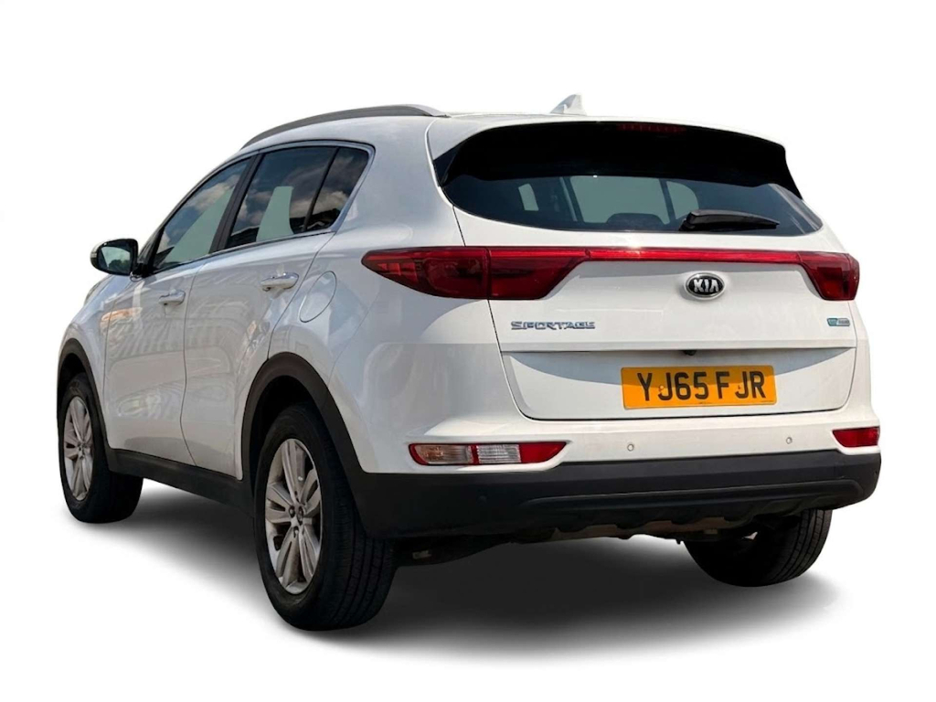 Kia Sportage Suv White #4
