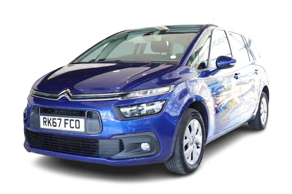 Citroen C4 Picasso Mpv Blue #2