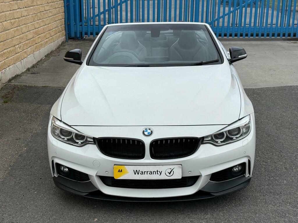 BMW 4 Series 2.0 420D M Sport Euro 6 S S White #5