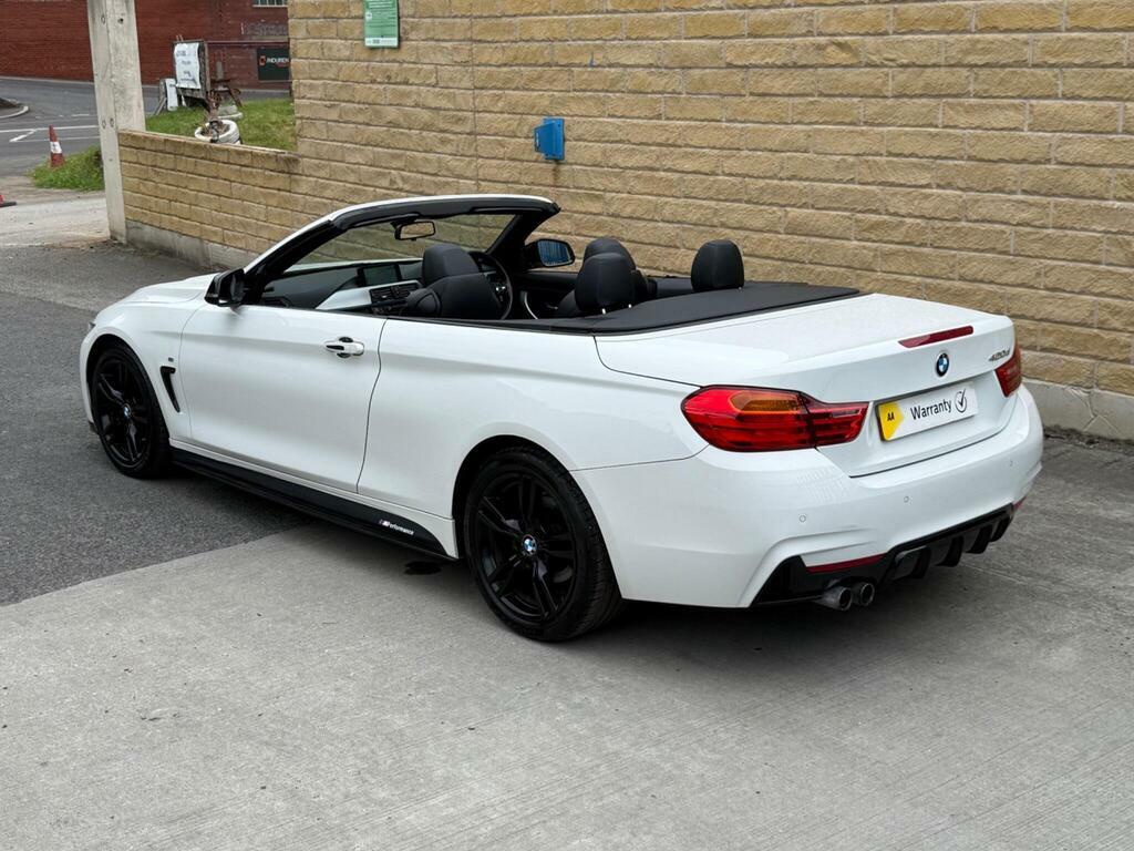 BMW 4 Series 2.0 420D M Sport Euro 6 S S White #3