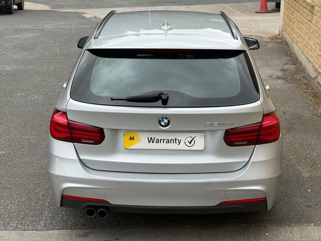 BMW 3 Series 2.0 320D M Sport Shadow Edition Touring Euro Silver #4