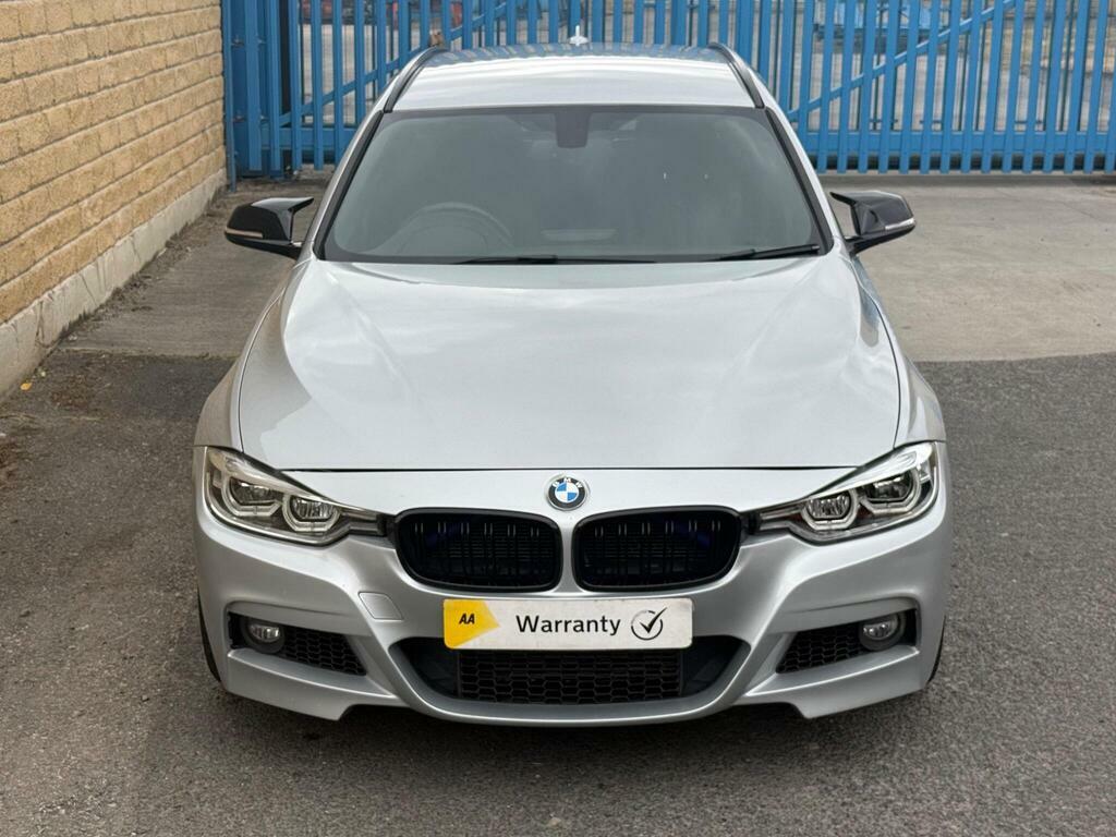 BMW 3 Series 2.0 320D M Sport Shadow Edition Touring Euro Silver #5
