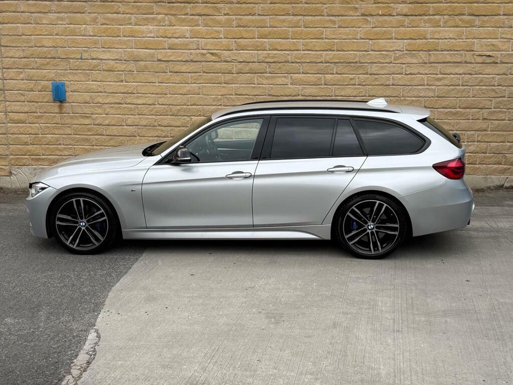 BMW 3 Series 2.0 320D M Sport Shadow Edition Touring Euro Silver #2