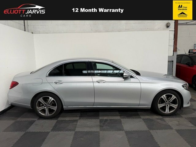 Mercedes-Benz E Class 2.0 E220d Se Saloon G-tronic Euro 6 S LO67OJL Silver #2
