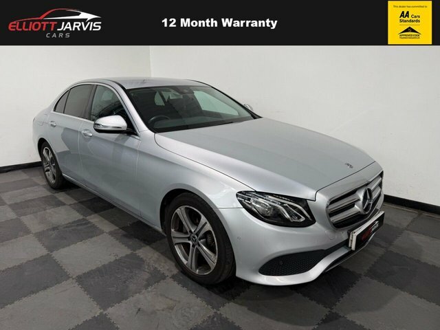 Mercedes-Benz E Class 2.0 E220d Se Saloon G-tronic Euro 6 S Silver