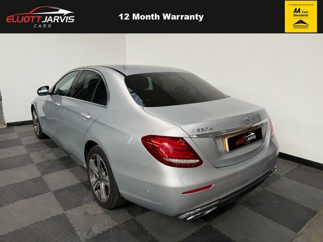 Mercedes-Benz E Class 2.0 E220d Se Saloon G-tronic Euro 6 S LO67OJL Silver #3