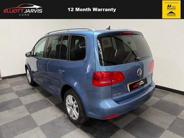 Volkswagen Touran 1.6 Tdi Se Mpv Euro 5 105 Ps SK63BYW Blue #3