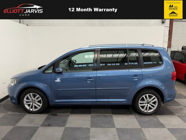 Volkswagen Touran 1.6 Tdi Se Mpv Euro 5 105 Ps SK63BYW Blue #4