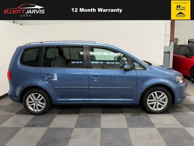 Volkswagen Touran 1.6 Tdi Se Mpv Euro 5 105 Ps SK63BYW Blue #2