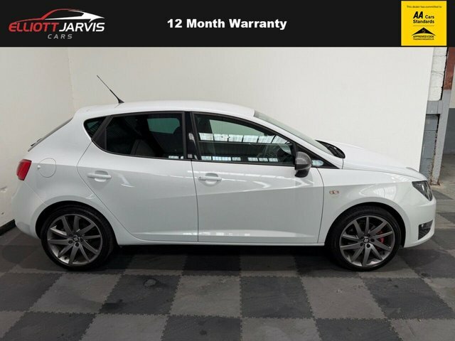 Seat Ibiza 1.4 Tsi Act Fr Edition Hatchback White #2