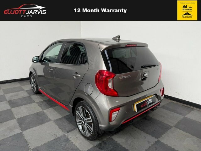 Kia Picanto 1.25 Gt-line Hatchback Euro 6 8 Silver #3