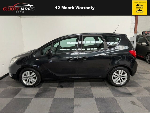 Vauxhall Meriva 1.4I Life Mpv Euro 6 100 Ps Black #4