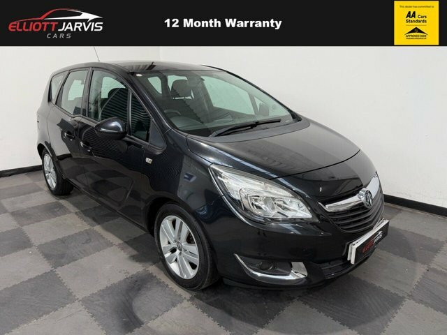 Vauxhall Meriva 1.4I Life Mpv Euro 6 100 Ps Black